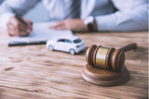 Attorney filing lawsuit for car accident losses