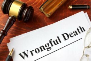 judge gavel and wrongful death case