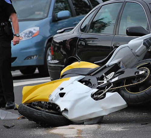 a motorbike crash can leave you with severe injuries