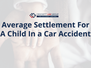 Average Settlement for a Child in a Car Accident