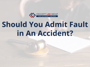 Should You Admit Fault in an Accident