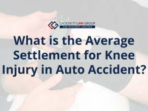 What is the Average Settlement for Knee Injury in Auto Accident