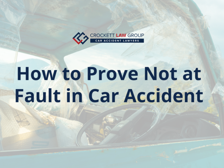 How to Prove Not at Fault in Car Accident