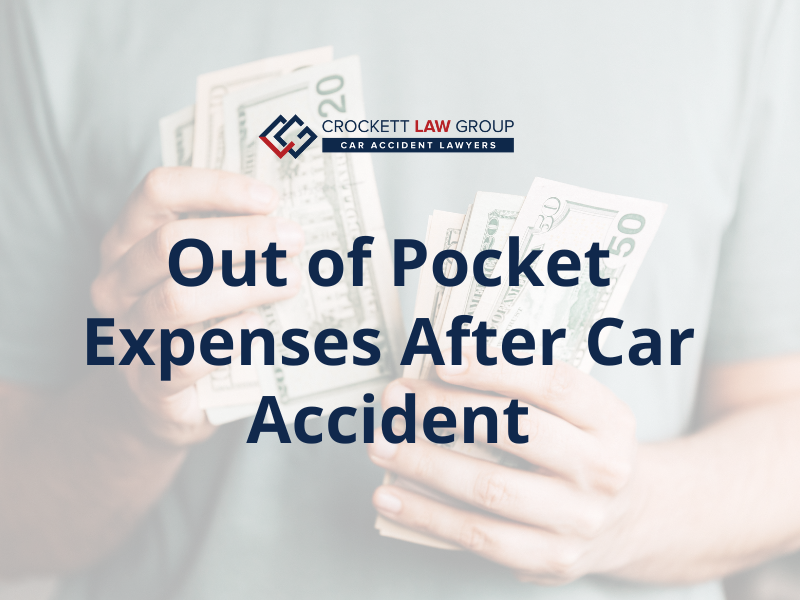 out of pocket expenses after car accident