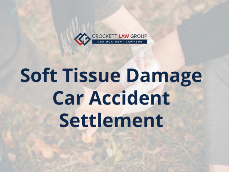 Soft Tissue Damage Car Accident Settlement