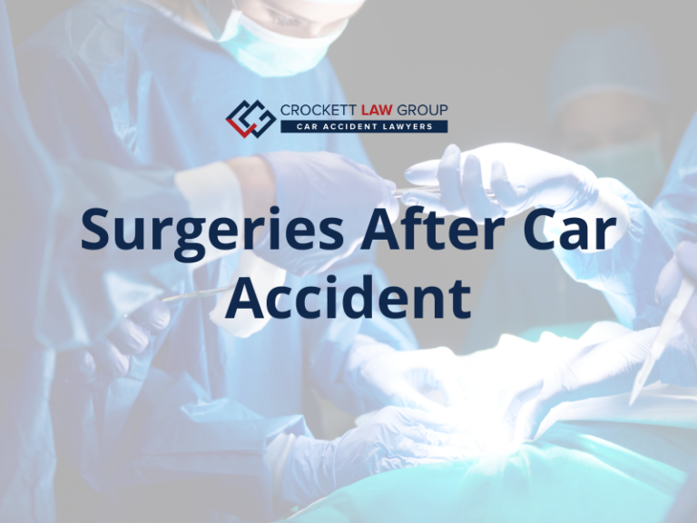 Surgeries After Car Accident