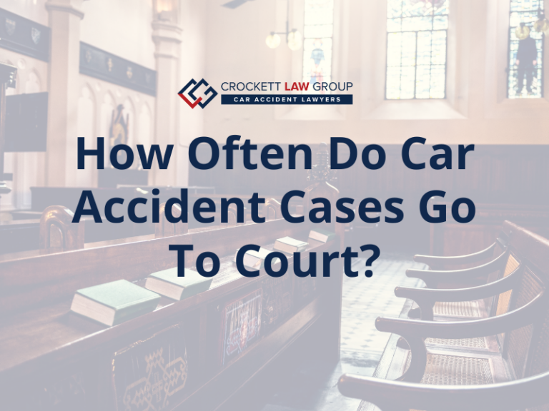 How Often Do Car Accident Cases Go To Court