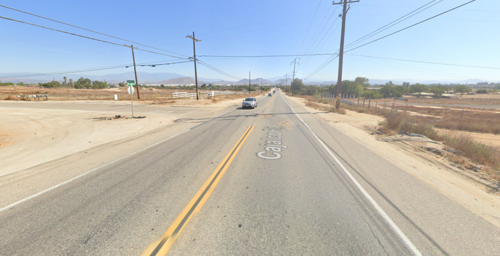 Pedestrian Death at Cajalco and Decker Rd. in Riverside County