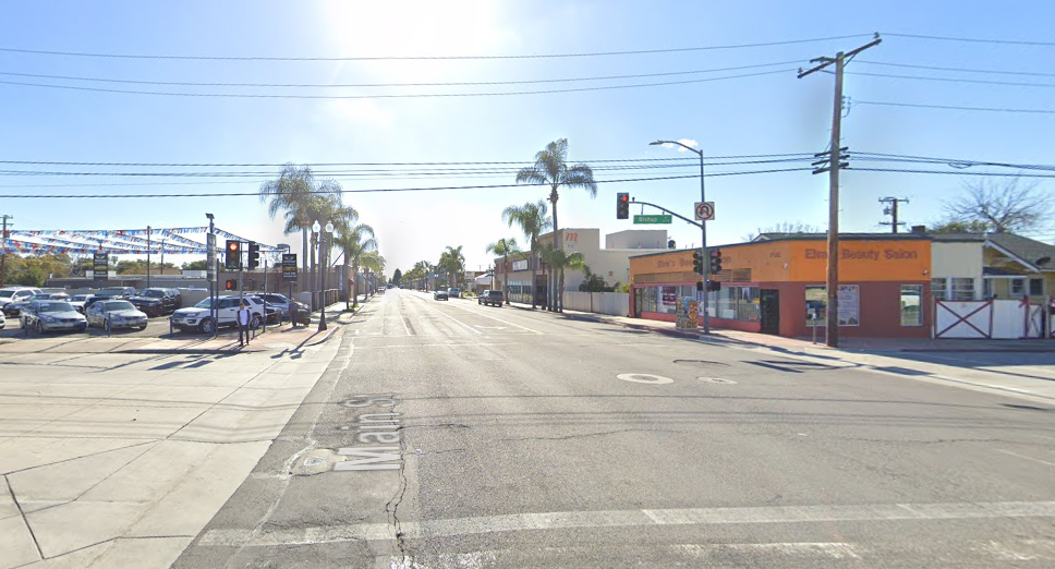 800 block of South Main Street, Santa Ana