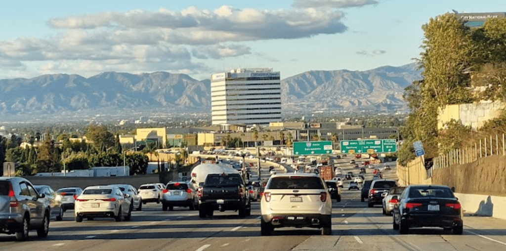 The San Diego (405) Freeway