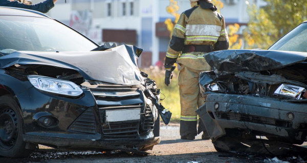 collision of two cars