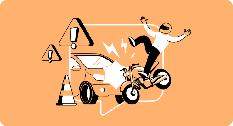 What is the Most Common Type of Collision Between Cars and Motorcycles?