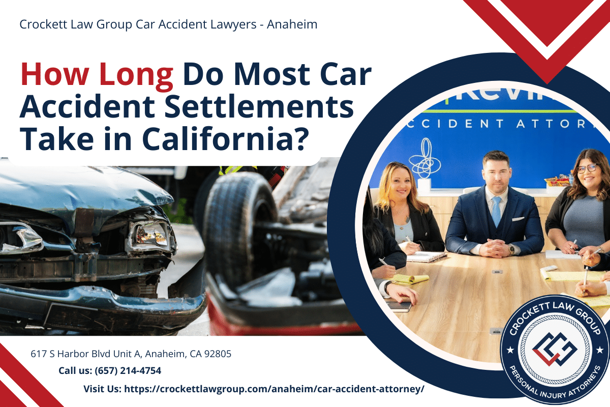 How Long Do Most Car Accident Settlements Take in California