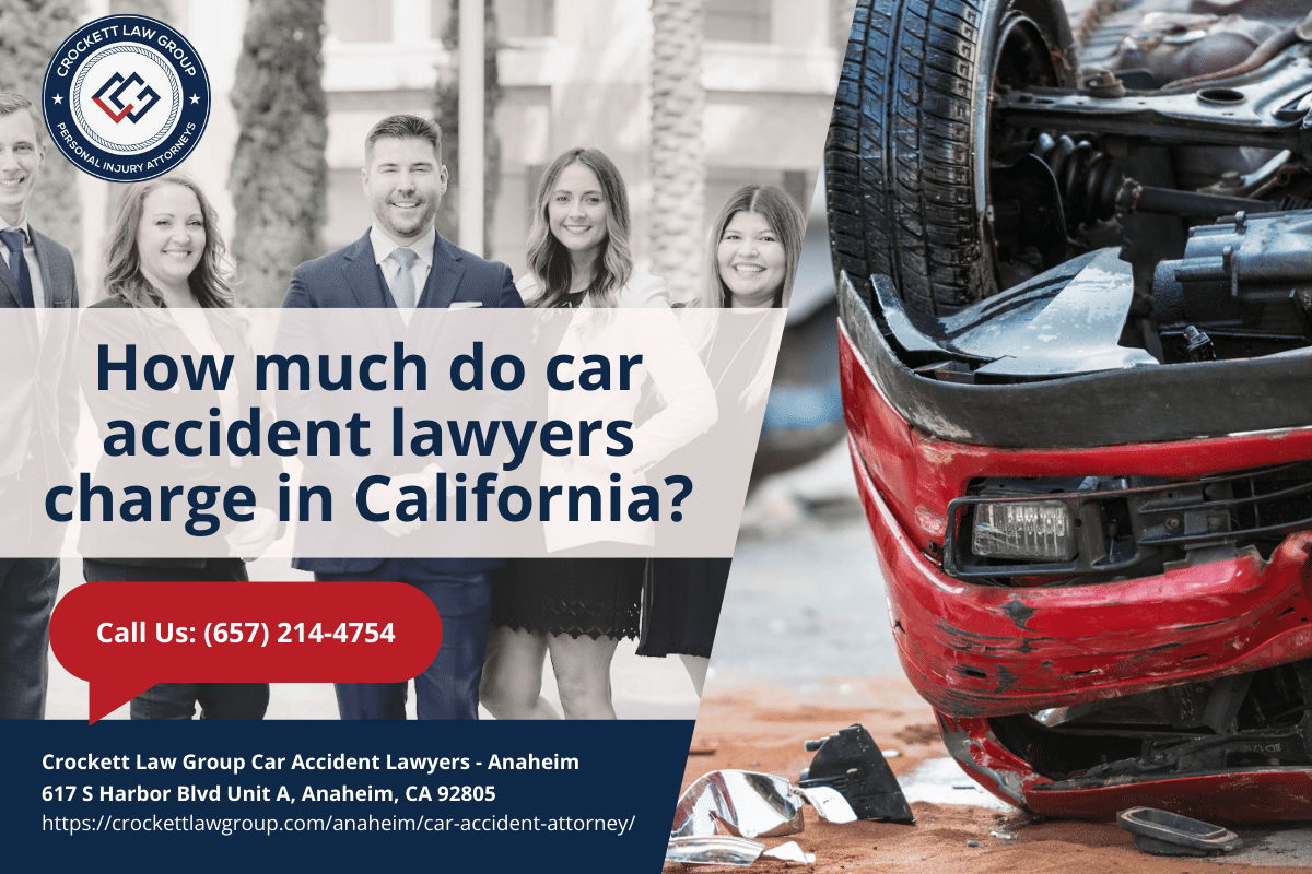 How much do car accident lawyers charge in California