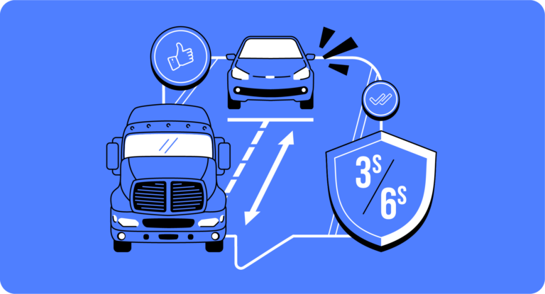 Increase Your Following Distance When Driving Behind a Large Vehicle